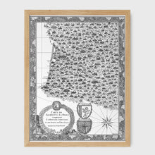 Charger l'image dans la galerie, Carte du Sud-Ouest de la France - Pablo Raison