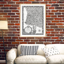 Charger l'image dans la galerie, Carte du Sud-Ouest de la France - Pablo Raison