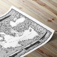 Charger l'image dans la galerie, Carte de la Méditerranée - Pablo Raison