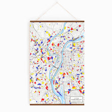Charger l&#39;image dans la galerie, Grandes villes françaises &quot;Mondrian&quot;